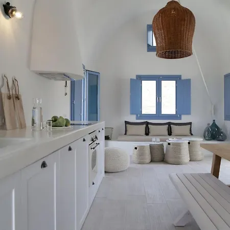 Wonderful Santorini House Vinsanto Private Pool Sea Views Villa *