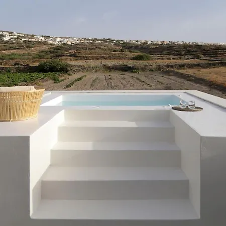 Villa Wonderful Santorini House Vinsanto Private Pool Sea Views Finikia-oia Ia